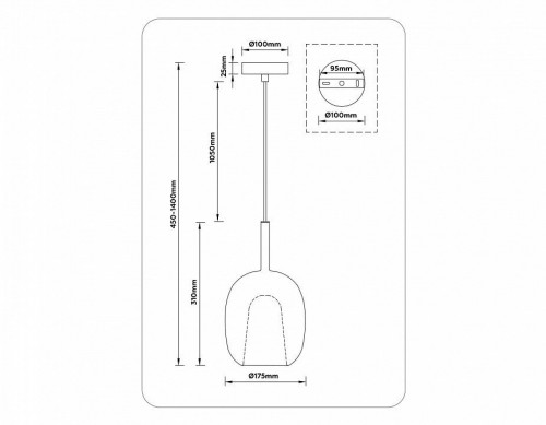 Подвесной светильник Ambrella light High Light LH11121 Подвесной светильник Ambrella light High Light LH11121