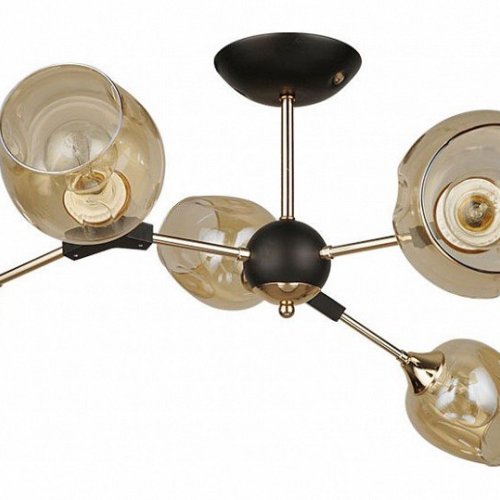 Потолочная люстра Arte Lamp Seppia A4211PL-6BK Потолочная люстра Arte Lamp Seppia A4211PL-6BK