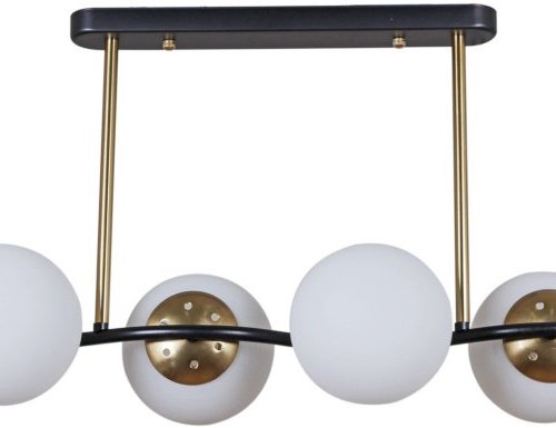 Потолочная люстра Reluce 36364-0.3-04 BK+COP Потолочная люстра Reluce 36364-0.3-04 BK+COP