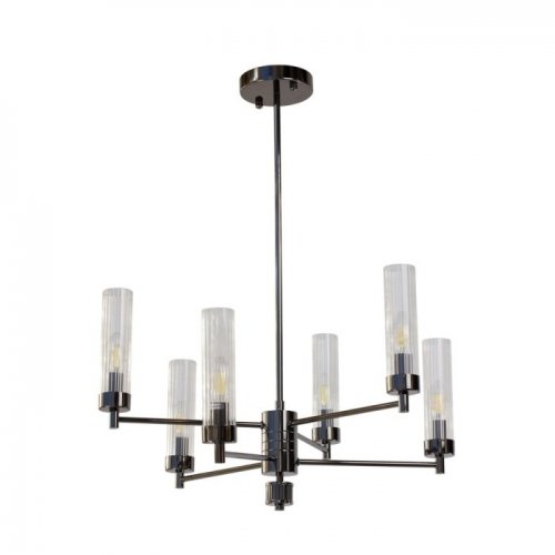 Подвесная люстра INDIGO INDIGO SP6 PEARL BLACK Подвесная люстра INDIGO INDIGO SP6 PEARL BLACK