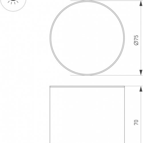 Точечный светильник 043966 Точечный светильник 043966