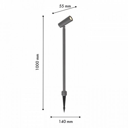 Наземный высокий светильник Favourite Micron 4810-1F