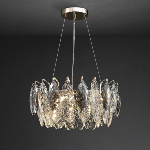 Подвесная люстра D8011P D8011P/R-600 gold/smoky