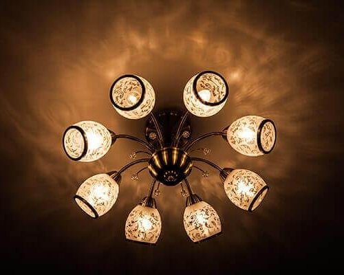 Потолочная люстра Eurosvet 30026/8 античная бронза Потолочная люстра Eurosvet 30026/8 античная бронза