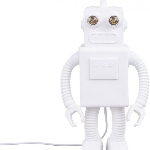 Интерьерная настольная лампа Seletti Robot Lamp 14710 Интерьерная настольная лампа Seletti Robot Lamp 14710