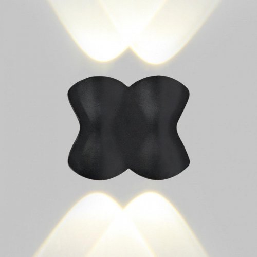 Уличный настенный светодиодный светильник IMEX Cross IL.0014.0019-4-BK