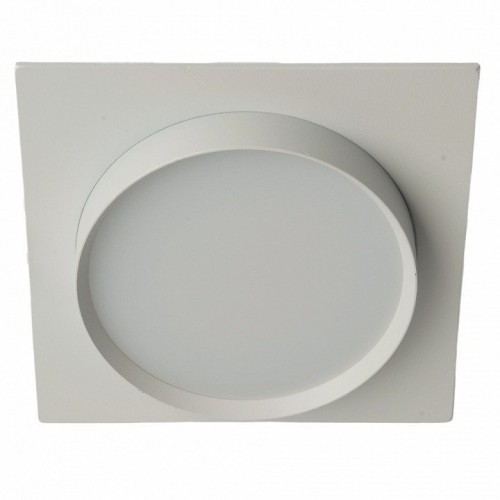 Светильник встраиваемый Feron DL506 потолочный GX53 белый квадрат 51358