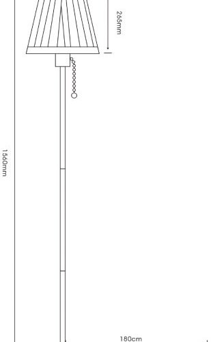 Торшер Arte Lamp Marriot A5039PN-1AB