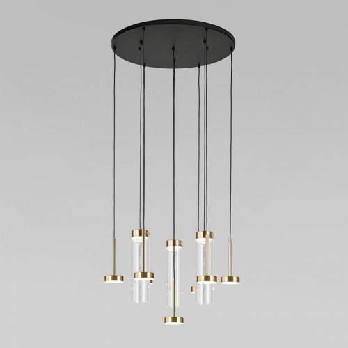 Подвесной светильник Eurosvet Quarzo 301102 LED латунь