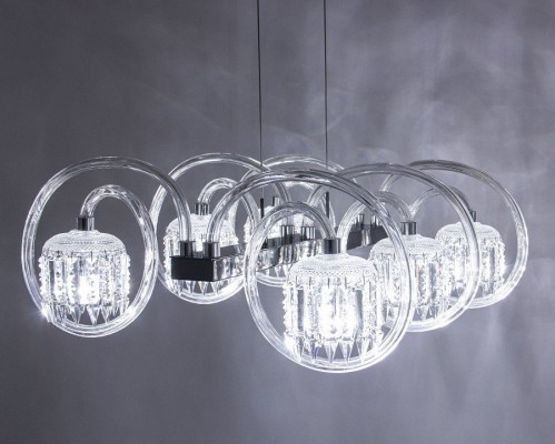 Подвесная люстра Manne Elsa L.4306-8BL Подвесная люстра Manne Elsa L.4306-8BL