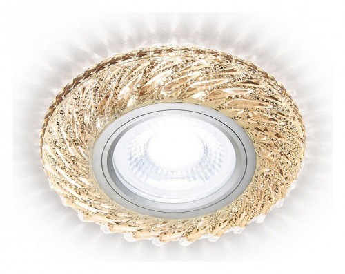 Встраиваемый светодиодный светильник Ambrella light Led S295 CH/WR