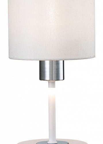 Настольная лампа декоративная Escada Denver 1109/1 White/Silver