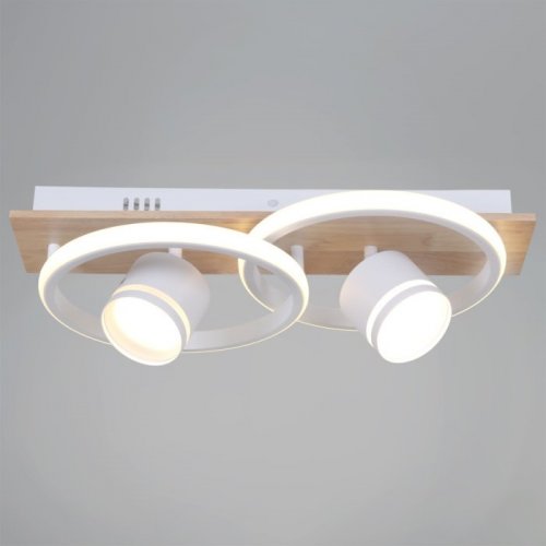 Потолочная люстра  29560-0.3-2+2 WH+WOOD