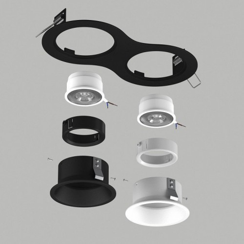Встраиваемый светильник Lightstar Domino D6270607WBMOD