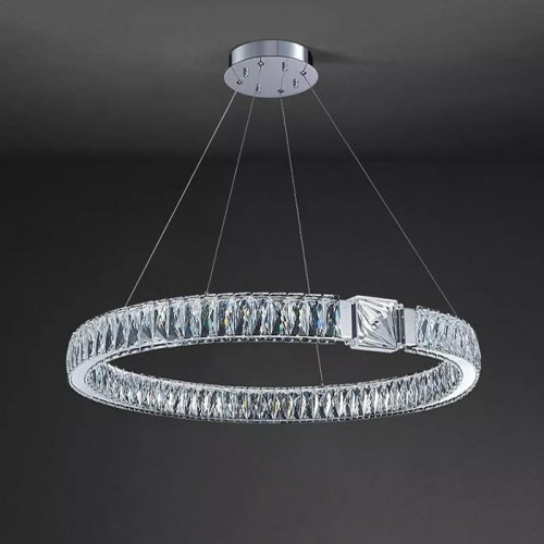 Подвесная люстра D8010 D8010P/R/D600 silver