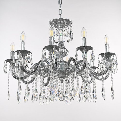 Подвесная люстра Bohemia Ivele Crystal AL7901 AL79101/10/250 A Ni