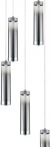 Подвесной светильник Indigo Rilucente 11061/5P Chrome