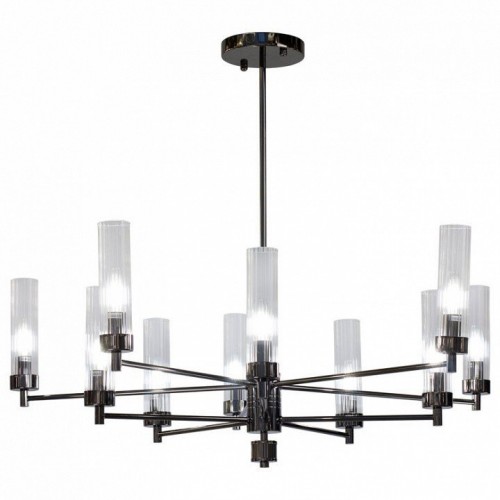 Люстра на штанге AM-Group INDIGO INDIGO SP10 PEARL BLACK