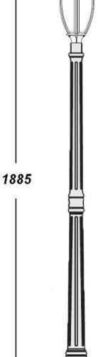 Наземный фонарь Oasis Light COVENTRY 91508 Bl Наземный фонарь Oasis Light COVENTRY 91508 Bl
