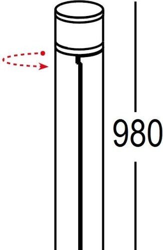 Наземный светильник Oasis Light Розетки AL6033-980 Bl