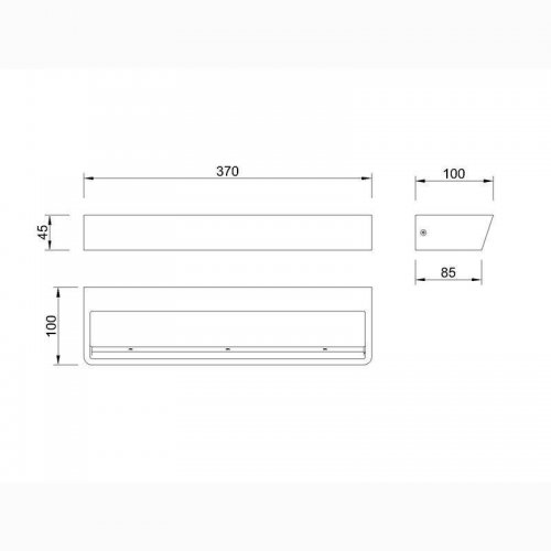 Настенный светодиодный светильник Mantra Altea 8096 Настенный светодиодный светильник Mantra Altea 8096