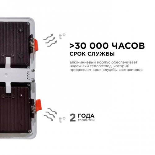 Встраиваемый светильник Apeyron Electrics 42-024 Встраиваемый светильник Apeyron Electrics 42-024