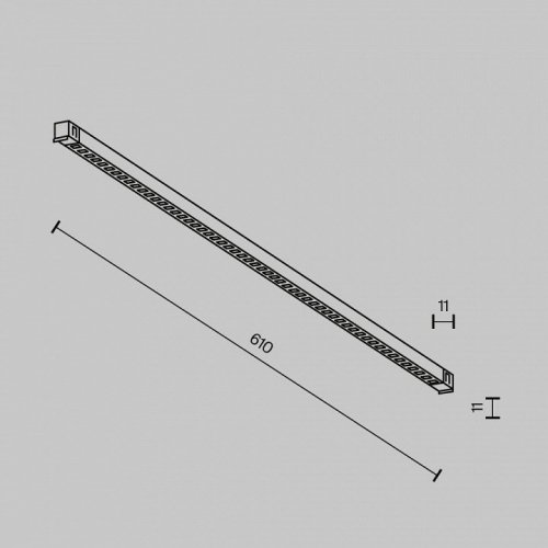 Накладной светильник Maytoni Technical Points TR241-2-12W3K-B Накладной светильник Maytoni Technical Points TR241-2-12W3K-B