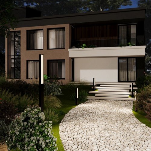 Наземный светильник Maytoni Blitz O470FL-L20GF3K