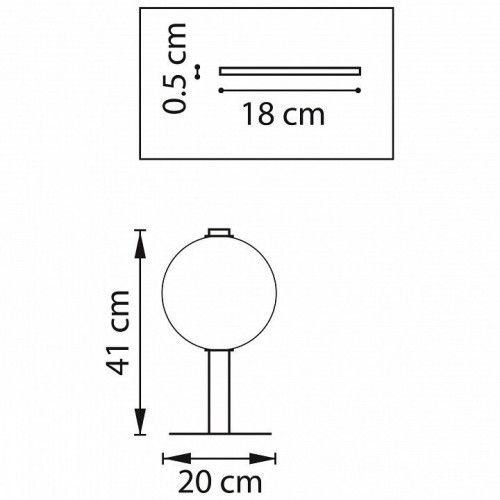 Интерьерная настольная лампа Lightstar Colore 805916