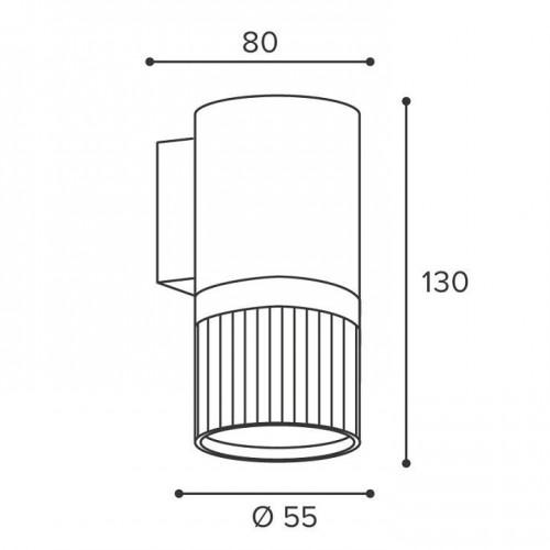 Накладной светильник Wolta DUO WSL-GU10/W19BG Накладной светильник Wolta DUO WSL-GU10/W19BG