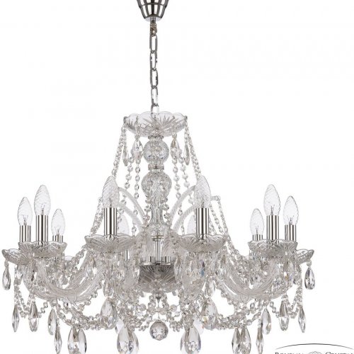 Подвесная люстра Bohemia Ivele Crystal 105 105/10/240 Ni