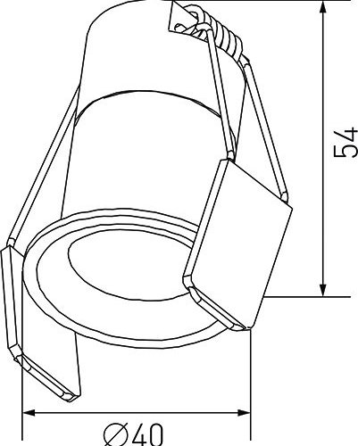 Точечный светильник DesignLed HIDDEN DL-A004-3-WH-NW