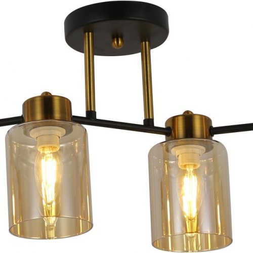 Потолочная люстра Illumico IL6111-6COU-79 BK GD