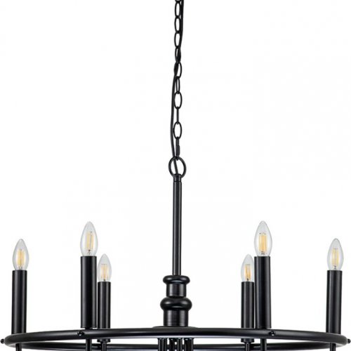 Подвесная люстра Kichler Capitol Hill KL-CAPITOL-HILL6-BLK Подвесная люстра Kichler Capitol Hill KL-CAPITOL-HILL6-BLK
