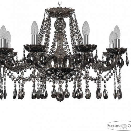 Подвесная люстра Bohemia Ivele Crystal 1413 1413/8/240 Ni M731