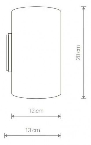 Настенный светильник Nowodvorski Tube 9320 Настенный светильник Nowodvorski Tube 9320