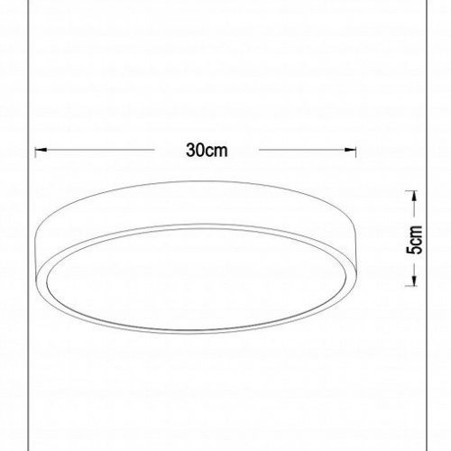 Потолочный светодиодный светильник Lucide Unar 79185/30/30