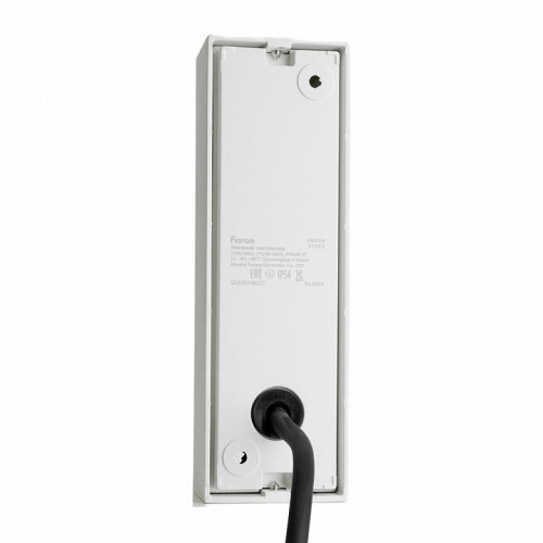 Светильник садово-парковый Feron DH024, на стену, 2*GU10 MR11 230V, черный