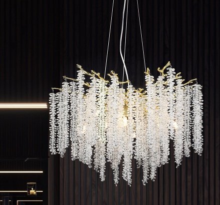 Подвесная люстра  F1924-02 Подвесная люстра  F1924-02