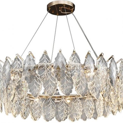 Подвесная люстра DeLight Collection D8011P D8011P/R-1000 gold/smoky