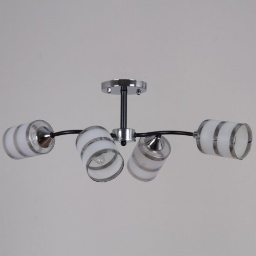 Потолочная люстра  45360-0.3-04 BK+CR