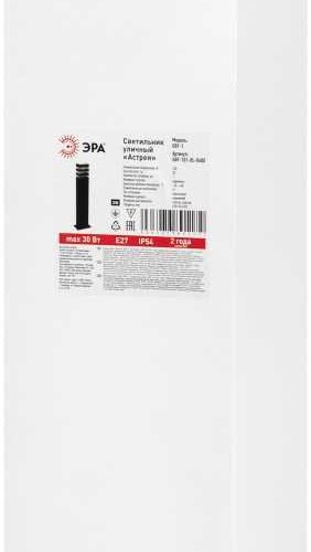 Светильник уличный напольный ЭРА «Астрея» GBF-101-BL-0600 230В Е27 IP54 черный Б0069592