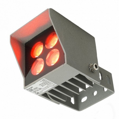 Светодиодный светильник ландшафтно-архитектурный Feron LL-895  AC220-240 4W красный IP66