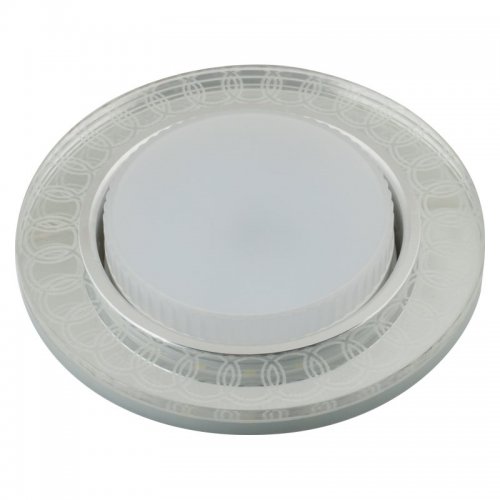 Встраиваемый светильник Fametto Luciole DLS-L157 GX53 GLASSY/CLEAR 3D