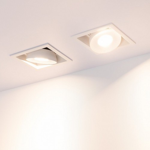 Встраиваемый светильник Arlight CL-SIMPLE-S80x80-9W Warm3000 (WH, 45 deg) 026874 Встраиваемый светильник Arlight CL-SIMPLE-S80x80-9W Warm3000 (WH, 45 deg) 026874