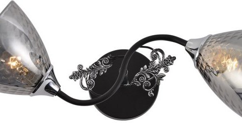 Потолочная люстра 01525-0.3-02 BK+CR Потолочная люстра 01525-0.3-02 BK+CR