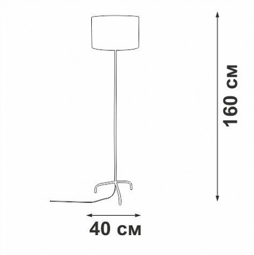 Торшер Vitaluce V2839-1/1P Торшер Vitaluce V2839-1/1P