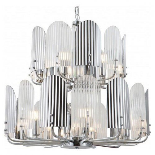 Подвесная люстра iLamp Dolce 15571-12 CR+MULT