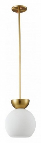 Подвесной светильник iLamp Mono P6079-1 GD+WH Подвесной светильник iLamp Mono P6079-1 GD+WH