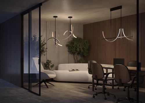 Потолочная люстра Maytoni Wabi MOD428PL-L27BK Потолочная люстра Maytoni Wabi MOD428PL-L27BK